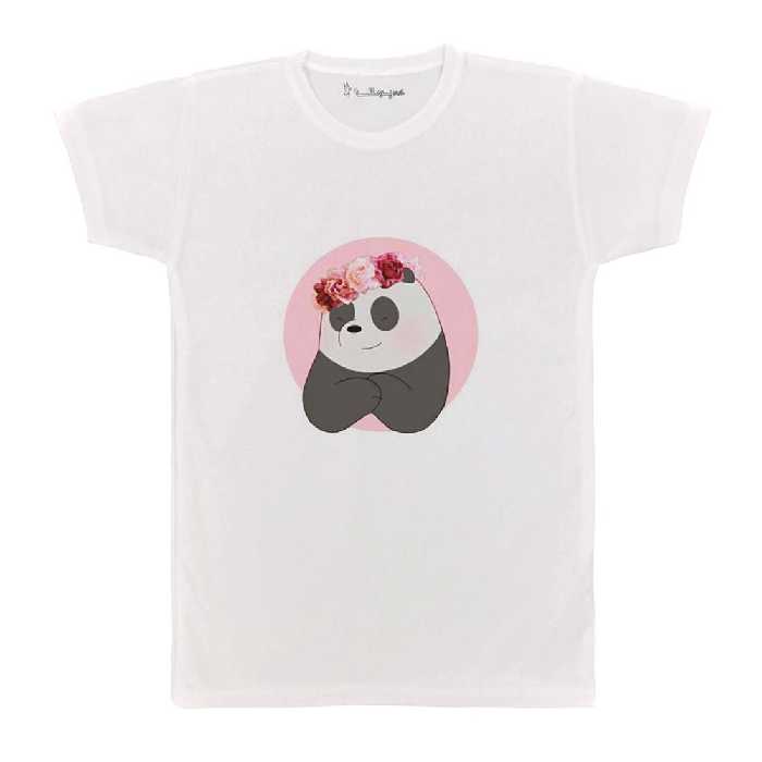 تی شرت بچگانه پرمانه طرح خرس های کله فندقی کد pmt.5593