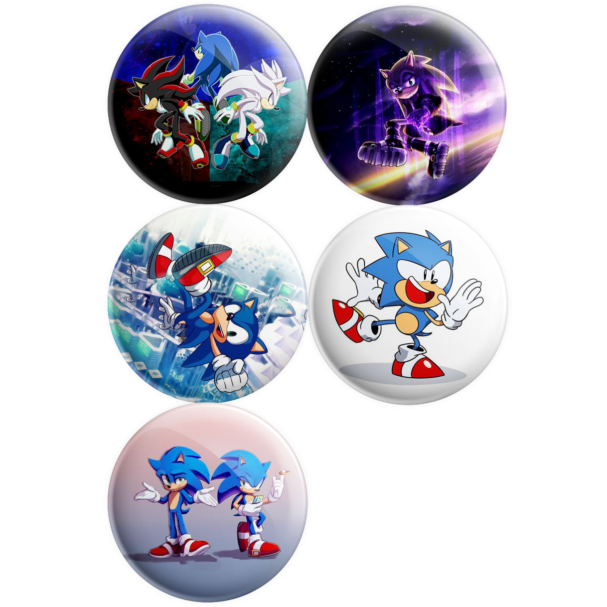 پیکسل پرمانه طرح سونیک کد pmg5.11537 مجموعه 5 عددی