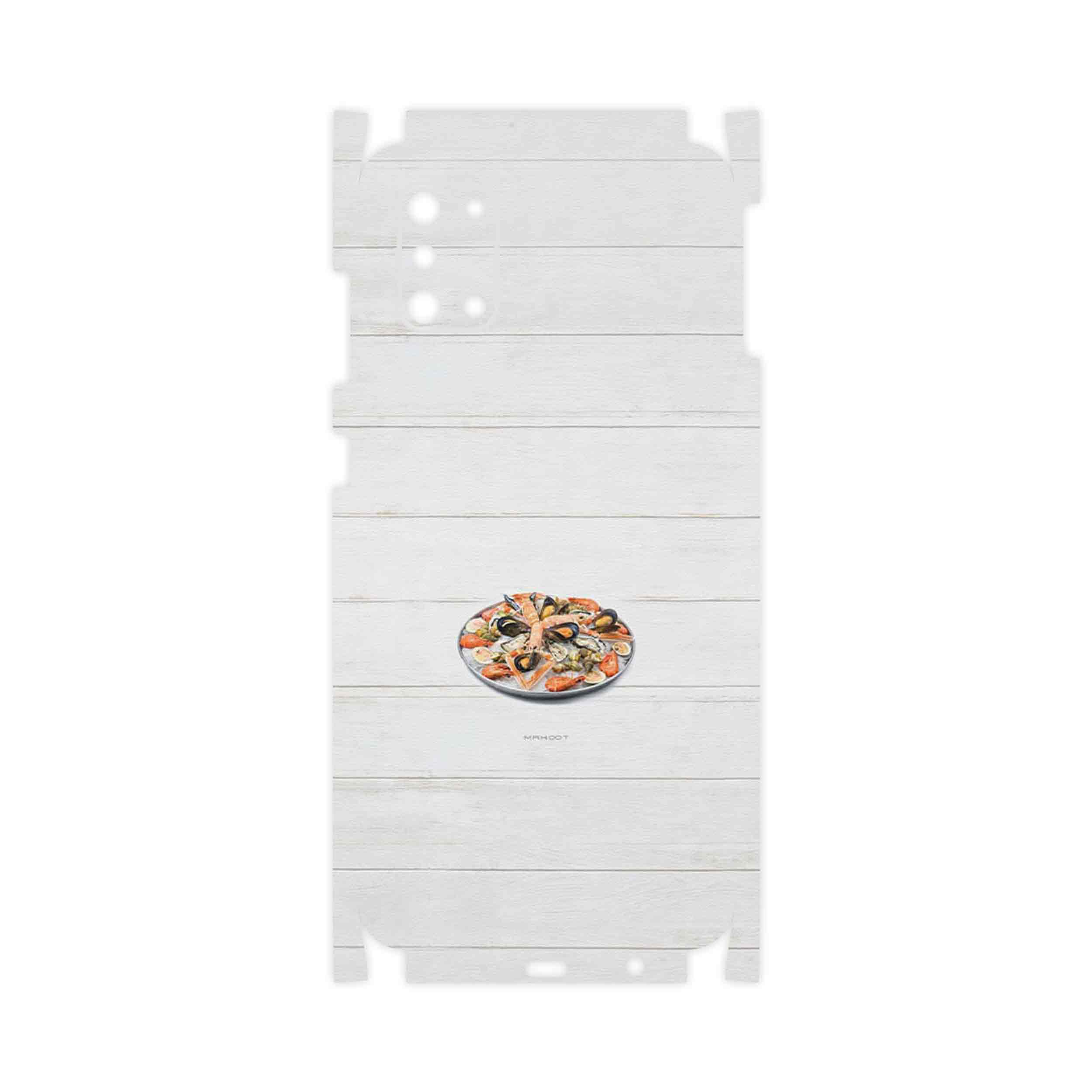 برچسب پوششی ماهوت مدل Seafood-FullSkin مناسب برای گوشی موبایل سامسونگ Galaxy A31