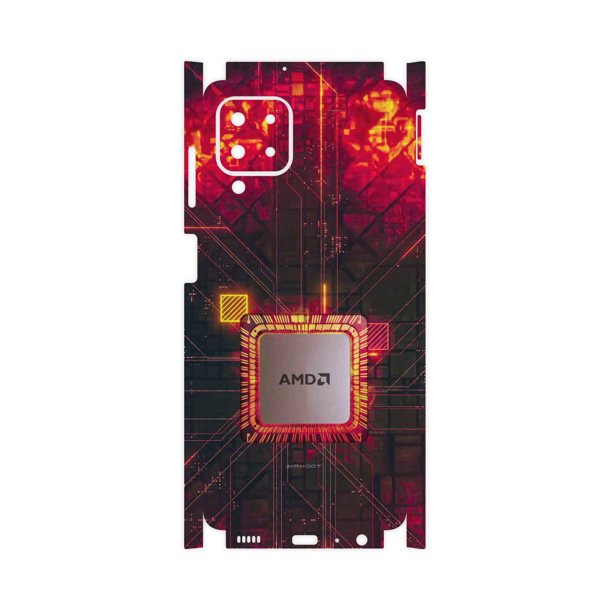 برچسب پوششی ماهوت مدل AMD-Brand-FullSkin مناسب برای گوشی موبایل سامسونگ Galaxy M22