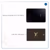 برچسب پوششی ماهوت مدل LOUIS-VUITTON-Logo مناسب برای تبلت سامسونگ Galaxy Tab S3 9.7 2017 T825