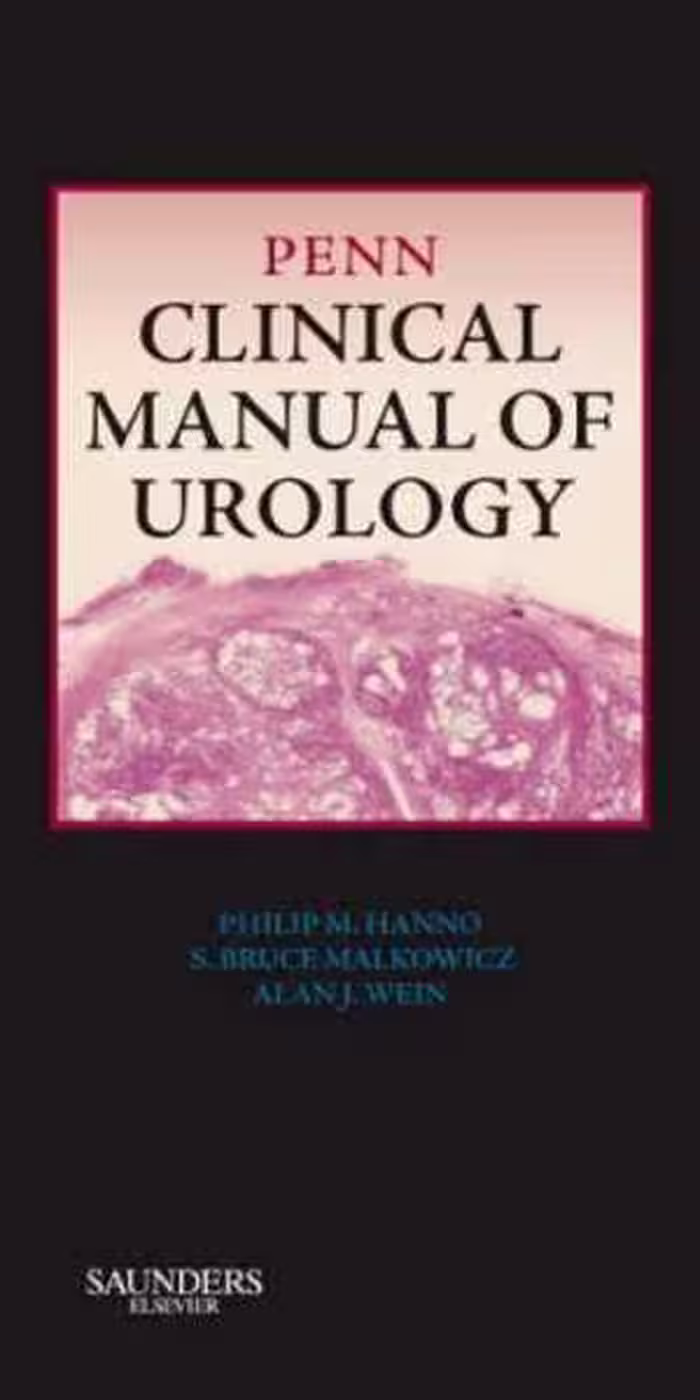 [PDF] دانلود کتاب Penn Clinical Manual Of Urology, 2007