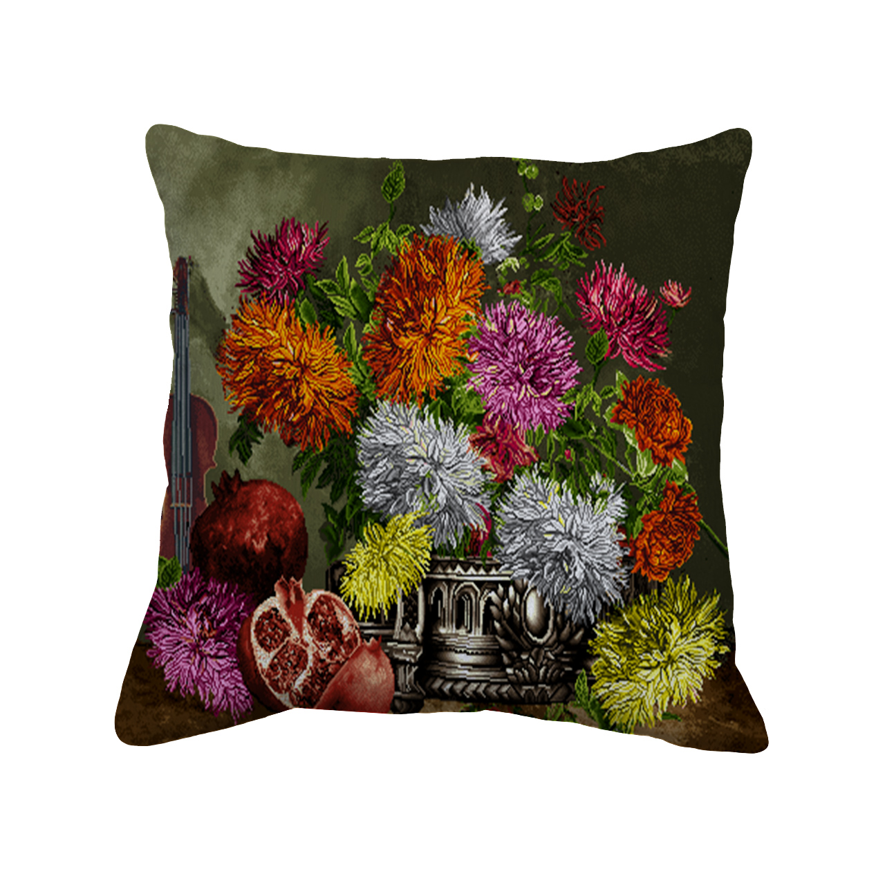 کاور کوسن طرح گل کد 2457