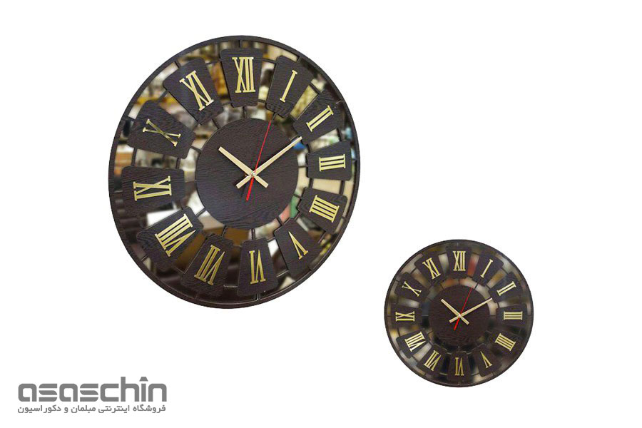 ساعت دیواری پرنس آینه ای