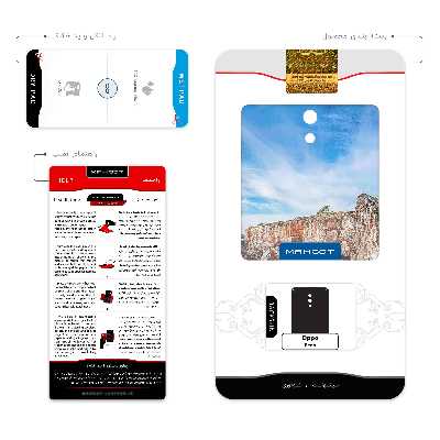 برچسب پوششی ماهوت مدل Rock Mountain مناسب برای گوشی موبایل اپو Reno