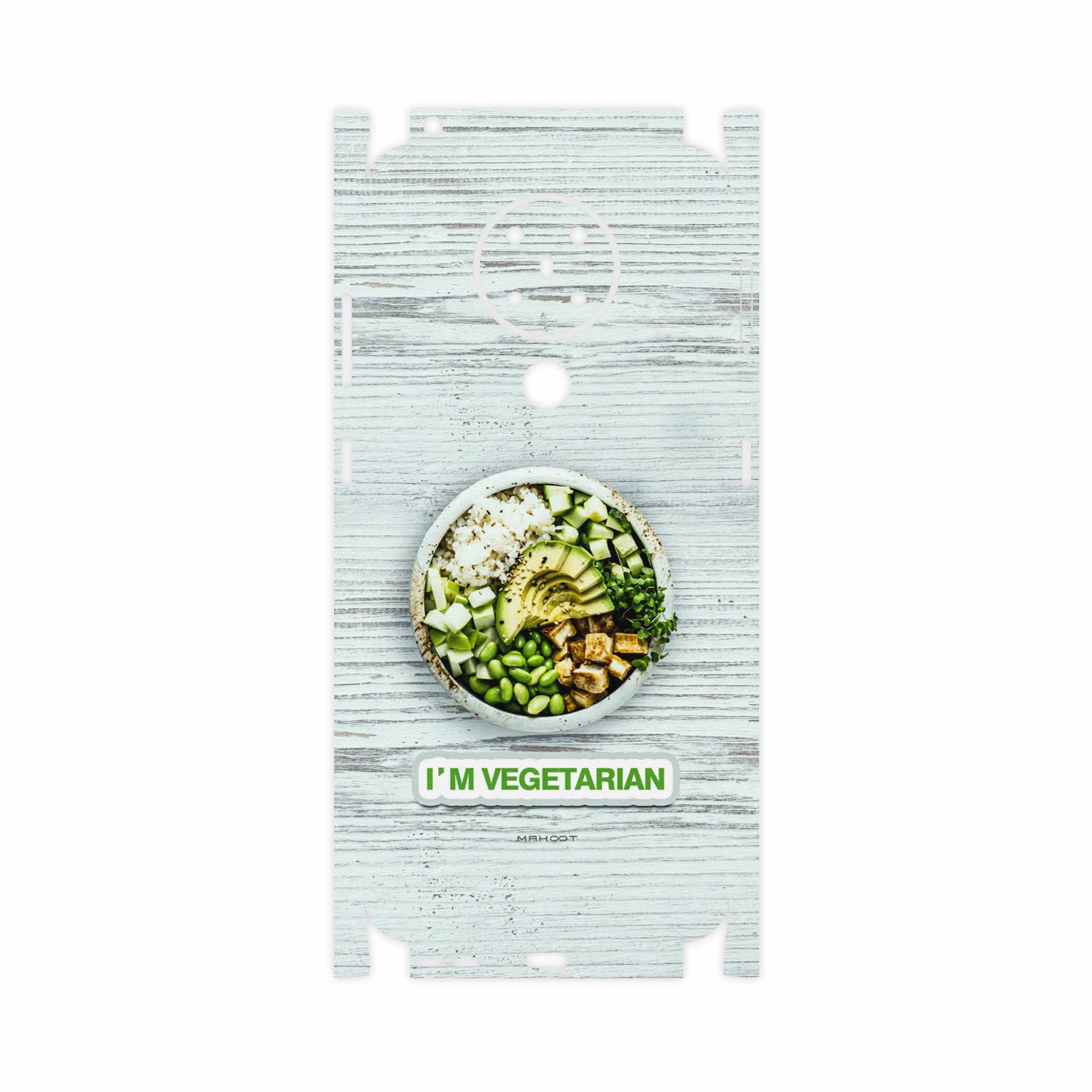 برچسب پوششی ماهوت مدل Im-vegetarian-FullSkin مناسب برای گوشی موبایل نوکیا 5.3