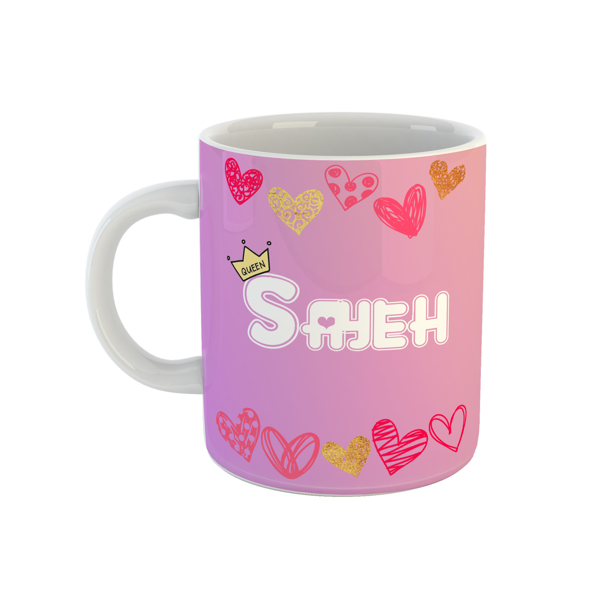 ماگ طرح تک شاخ مدل سایه
