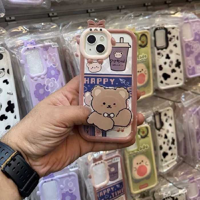 قاب گوشی سامسونگ شیائومی و آیفون مدل مانستر پاپسوکت دار در 4 طرح فانتزی