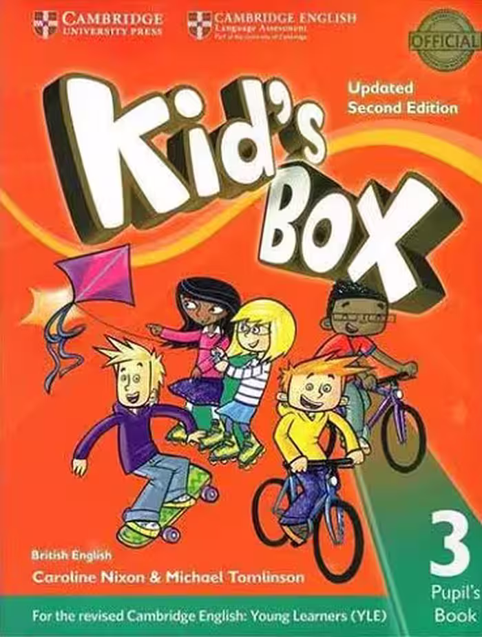 Kids Box 3 – Updated 2nd Edition SB WB CD کتاب کیدز باکس 3(کتاب دانش آموز  کتاب کار  CD)