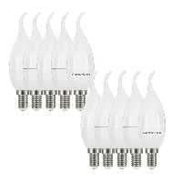 لامپ شمعی اشکی ال ای دی 6 وات کملیون بسته 10 عددی