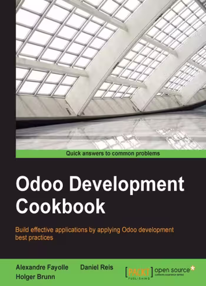 خرید و دانلود نسخه کامل کتاب Odoo Development Cookbook