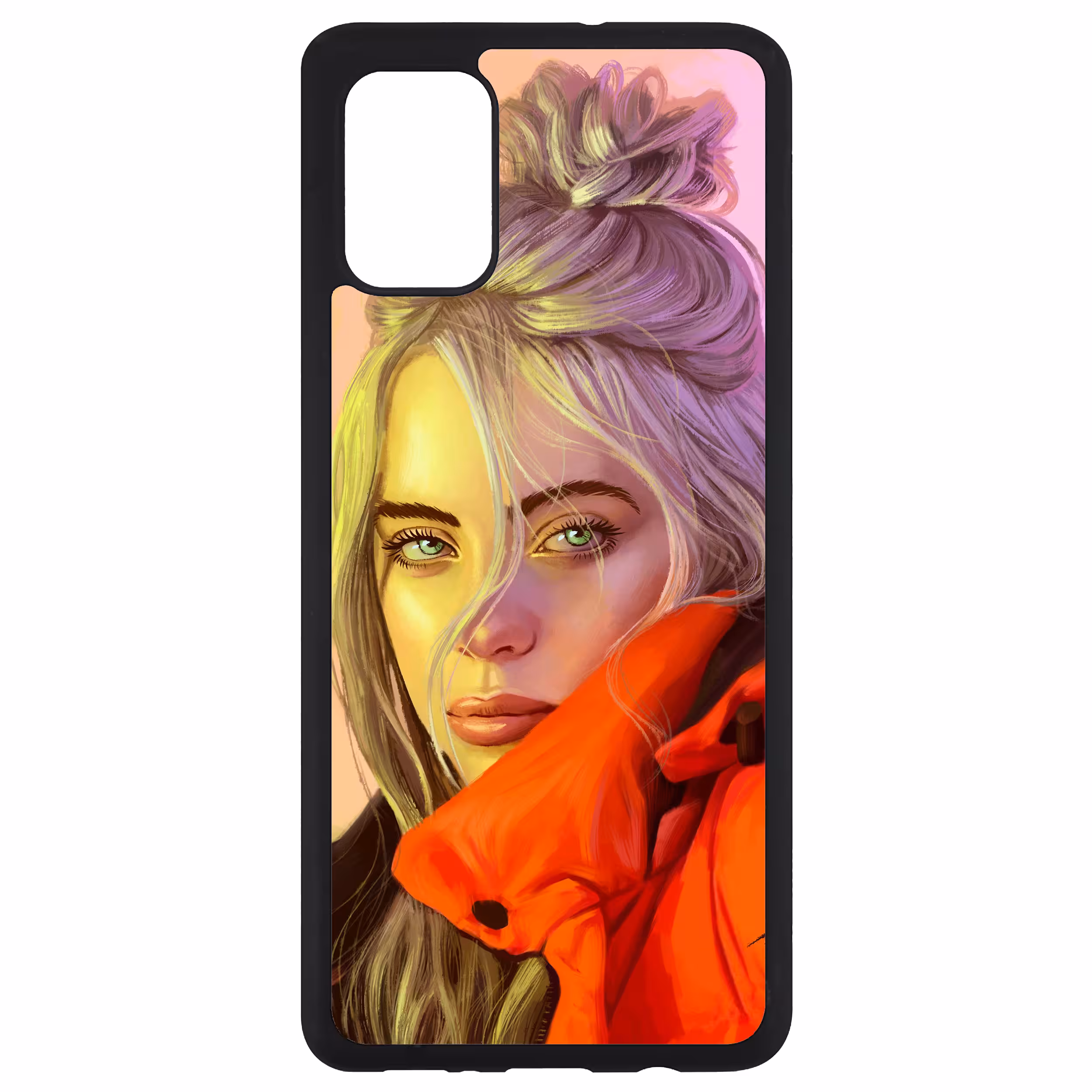 کاور طرح Billie Eilish مدل CHL50217 مناسب برای گوشی موبایل سامسونگ Galaxy A71