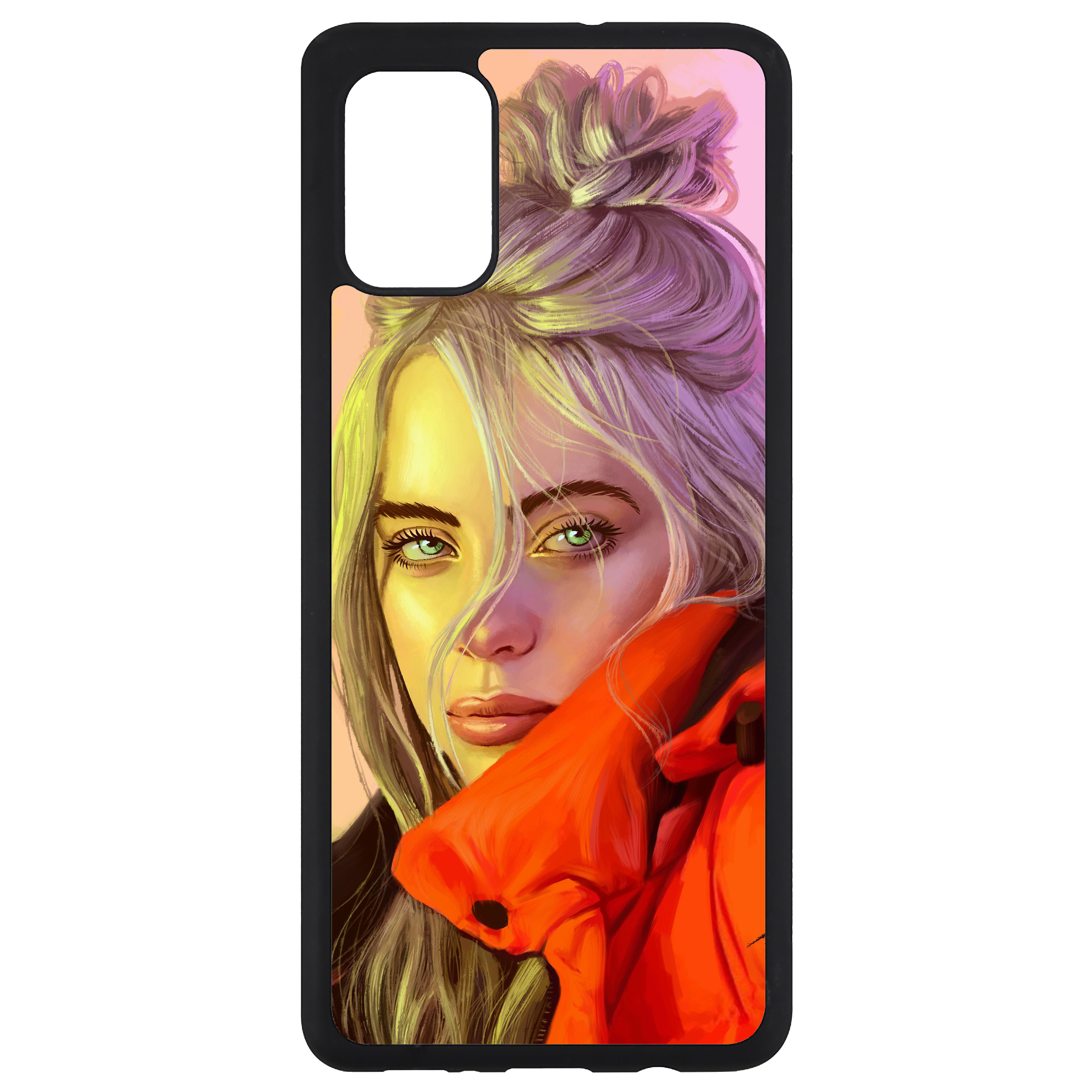 کاور طرح Billie Eilish مدل CHL50217 مناسب برای گوشی موبایل سامسونگ Galaxy A71