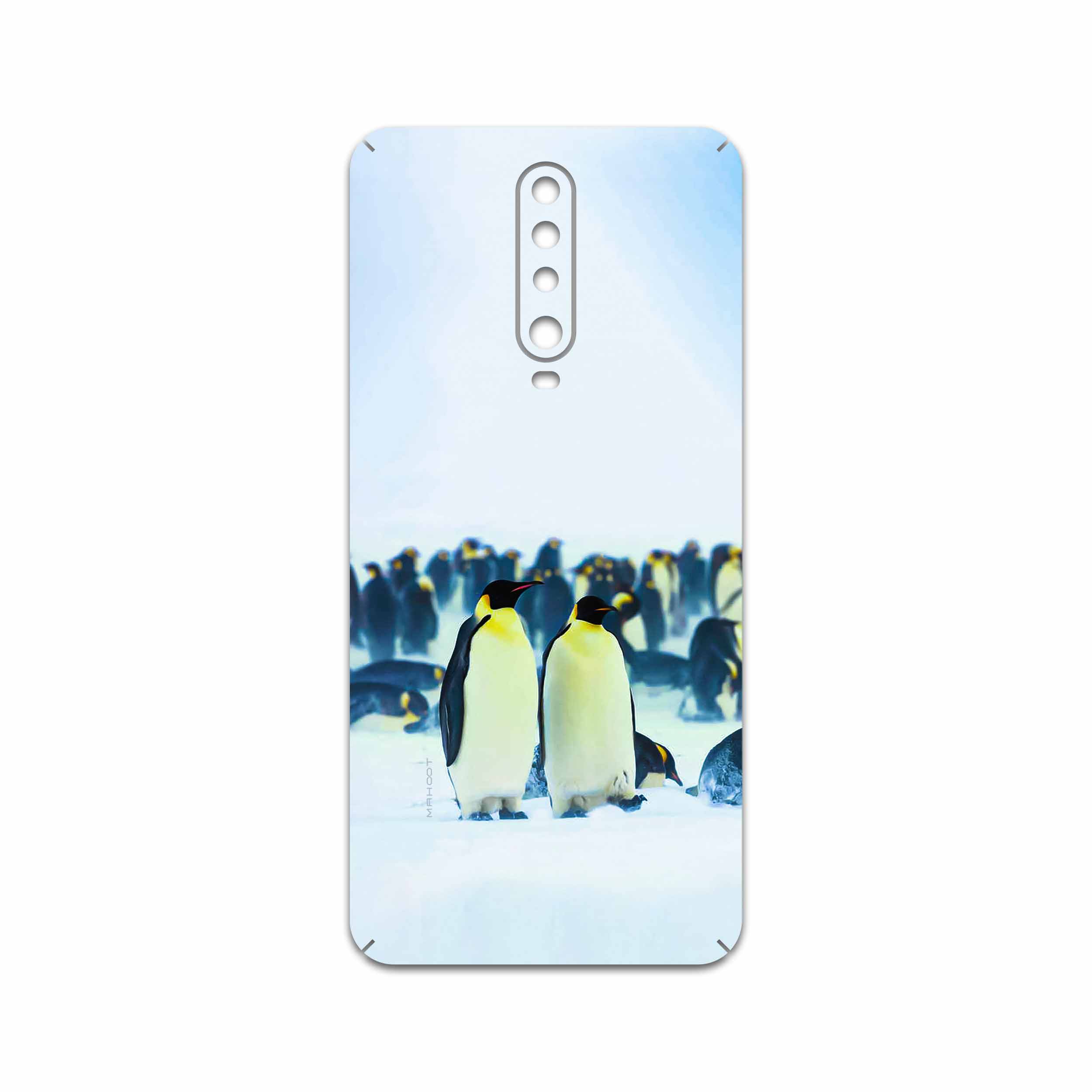 برچسب پوششی ماهوت مدل Penguin مناسب برای گوشی موبایل شیائومی Redmi K30