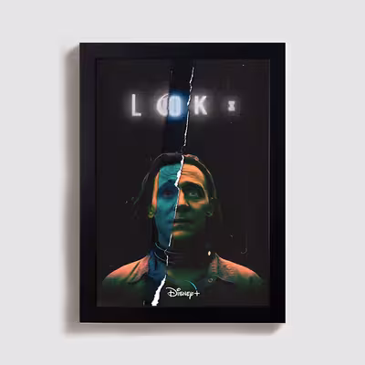 تابلو مدل سریال لوکی مارول marvel loki B335