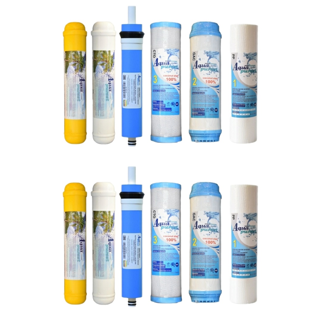فیلتر دستگاه تصفیه آب آکوا پیورست مدل BL1200 مجموعه 12 عددی