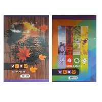 دفتر مشق 80 برگ نیکو مدل پاییز بسته 2 عددی