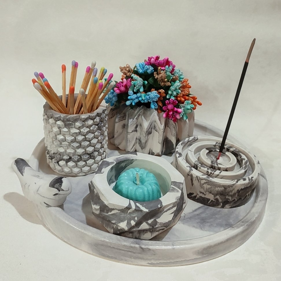 دکوری اکسسوری بتنی، سنگی پریماه 03