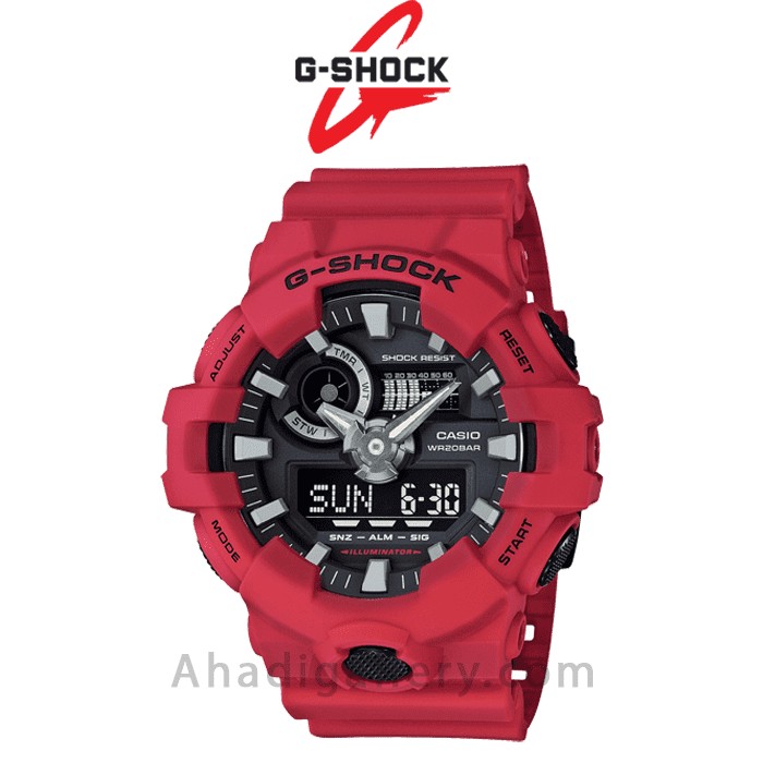 ساعت مچی کاسیو سری جی شاک مدل GA-700-4ADR