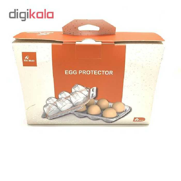 ظرف نگهداری تخم مرغ فایر مپل کد 6