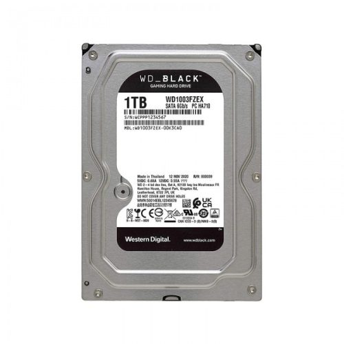 هارد 1 ترابایت وسترن دیجیتال مشکی BLACK (سلامت 98 درصد-کارکرد 307 روز)