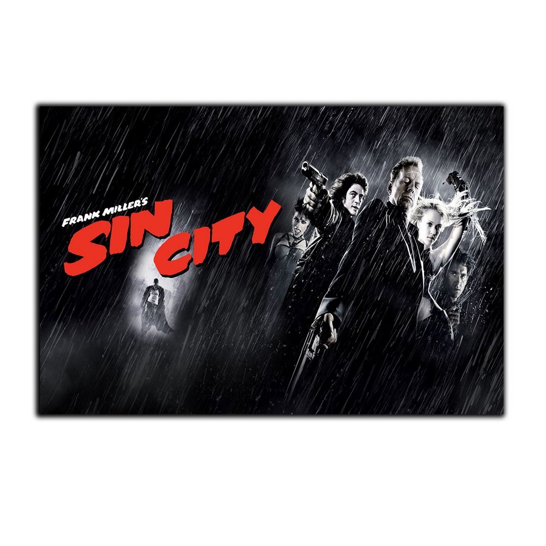 تابلو شاسی بکلیت طرح فیلم Sin City شهر گناه مدل SH-S4271