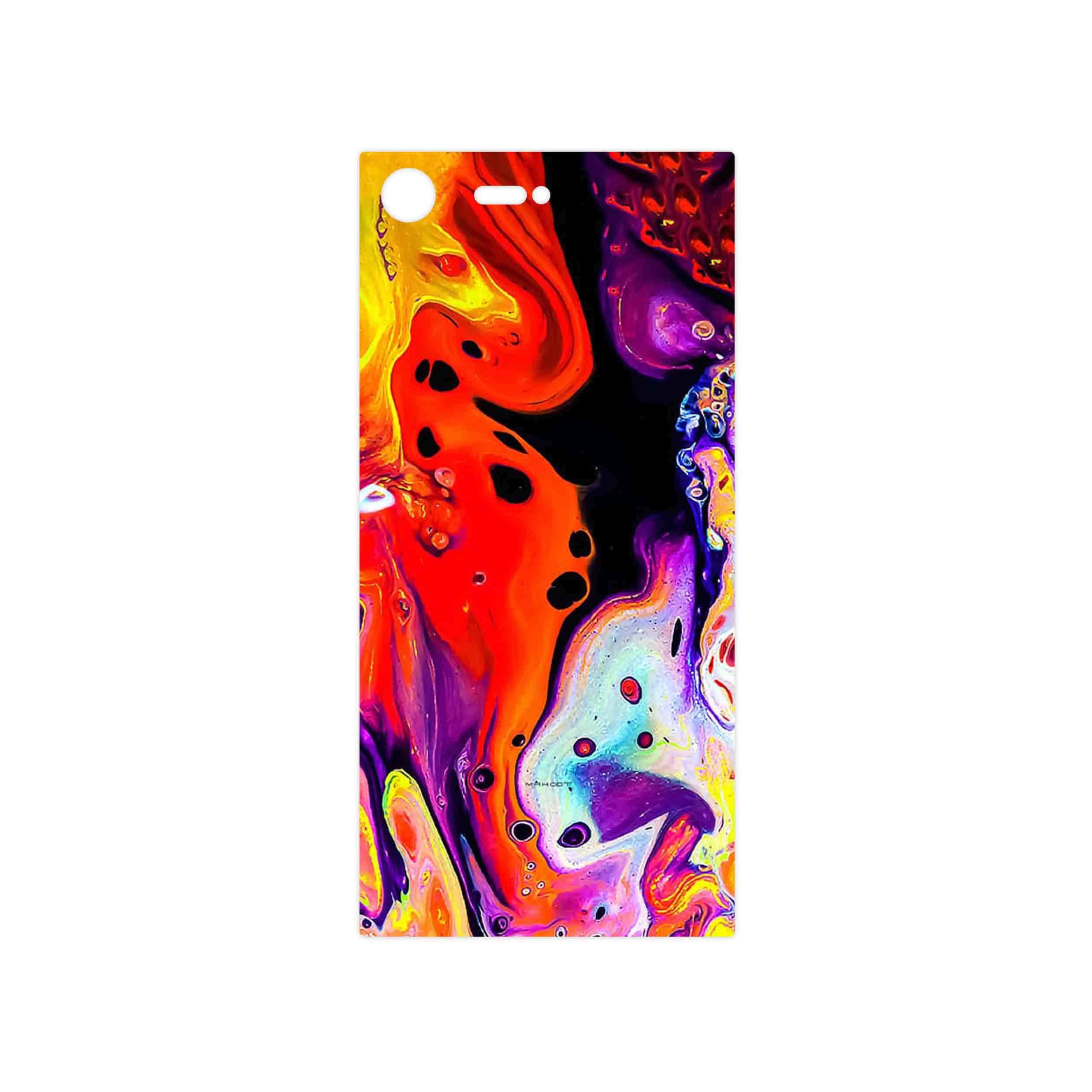 برچسب پوششی ماهوت مدل Abstract Oil Art مناسب برای گوشی موبایل سونی Xperia XZ Premium