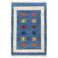 گبه دستباف یک متری سی پرشیا کد 171573