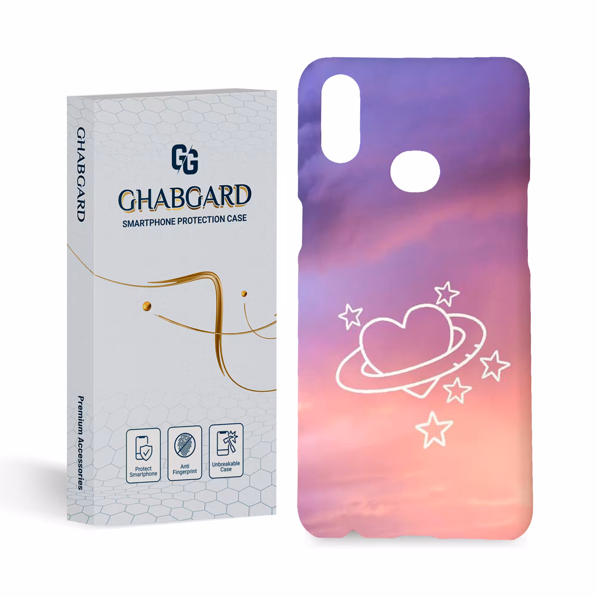 کاور قاب گارد مدل دخترانه مناسب برای گوشی موبایل سامسونگ galaxy a10s