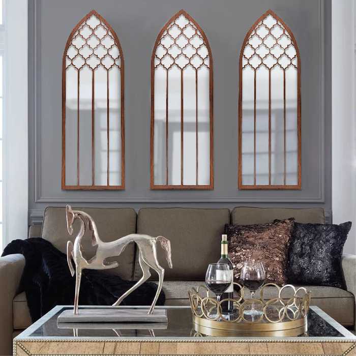 آینه الف مدل قدی طرح شبنم مجموعه 3 عددی