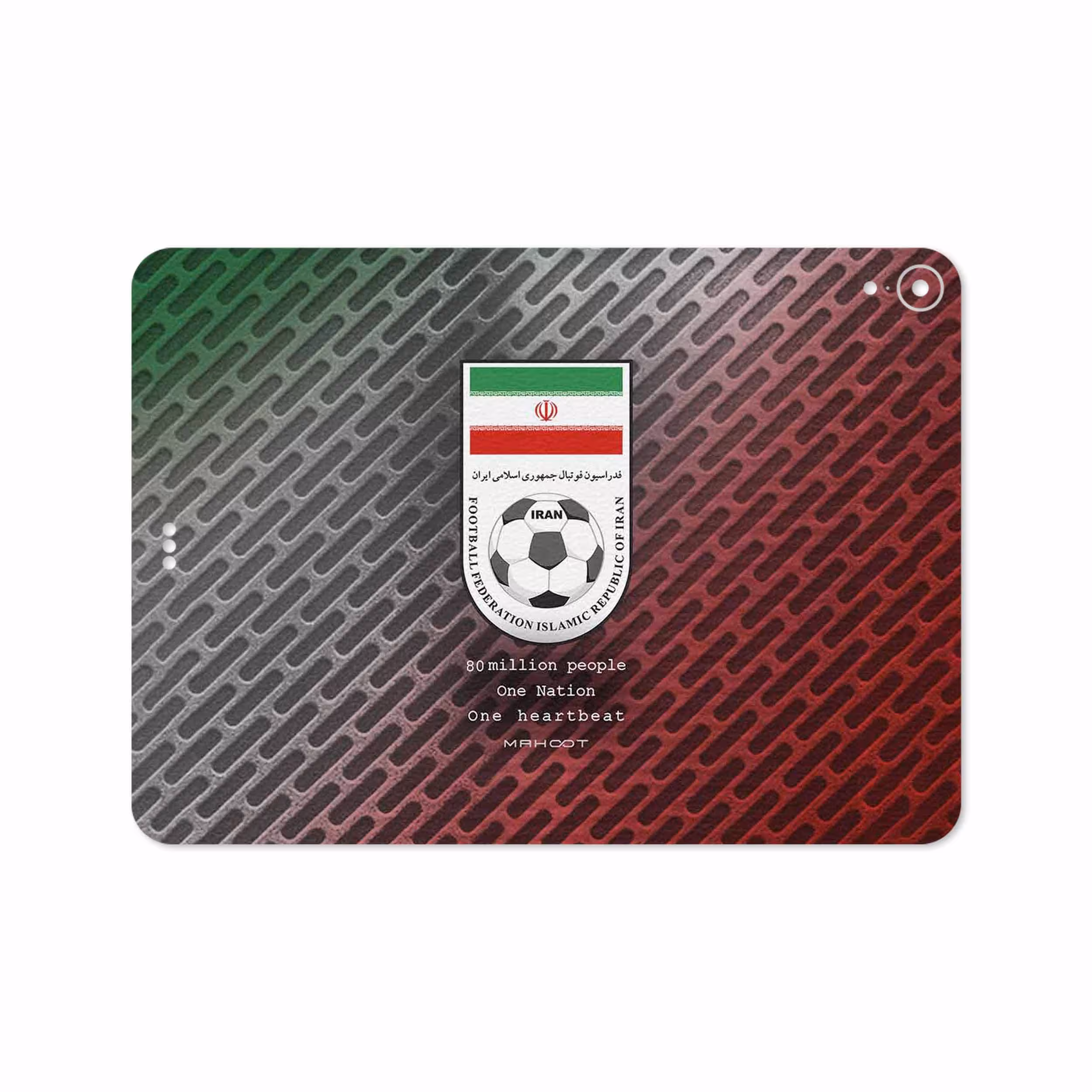 برچسب پوششی ماهوت مدل Iran-National-Football-Team مناسب برای تبلت اپل iPad Pro 11 2018 A1980