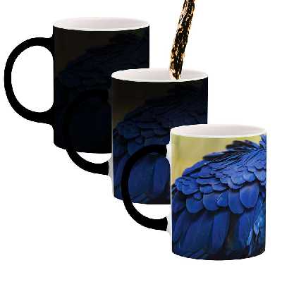 ماگ حرارتی طرح طوطی  مدل mgh03409