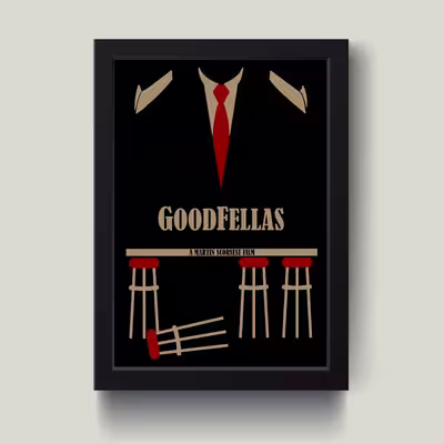 تابلو مدل Good Fellas کدm2509-b