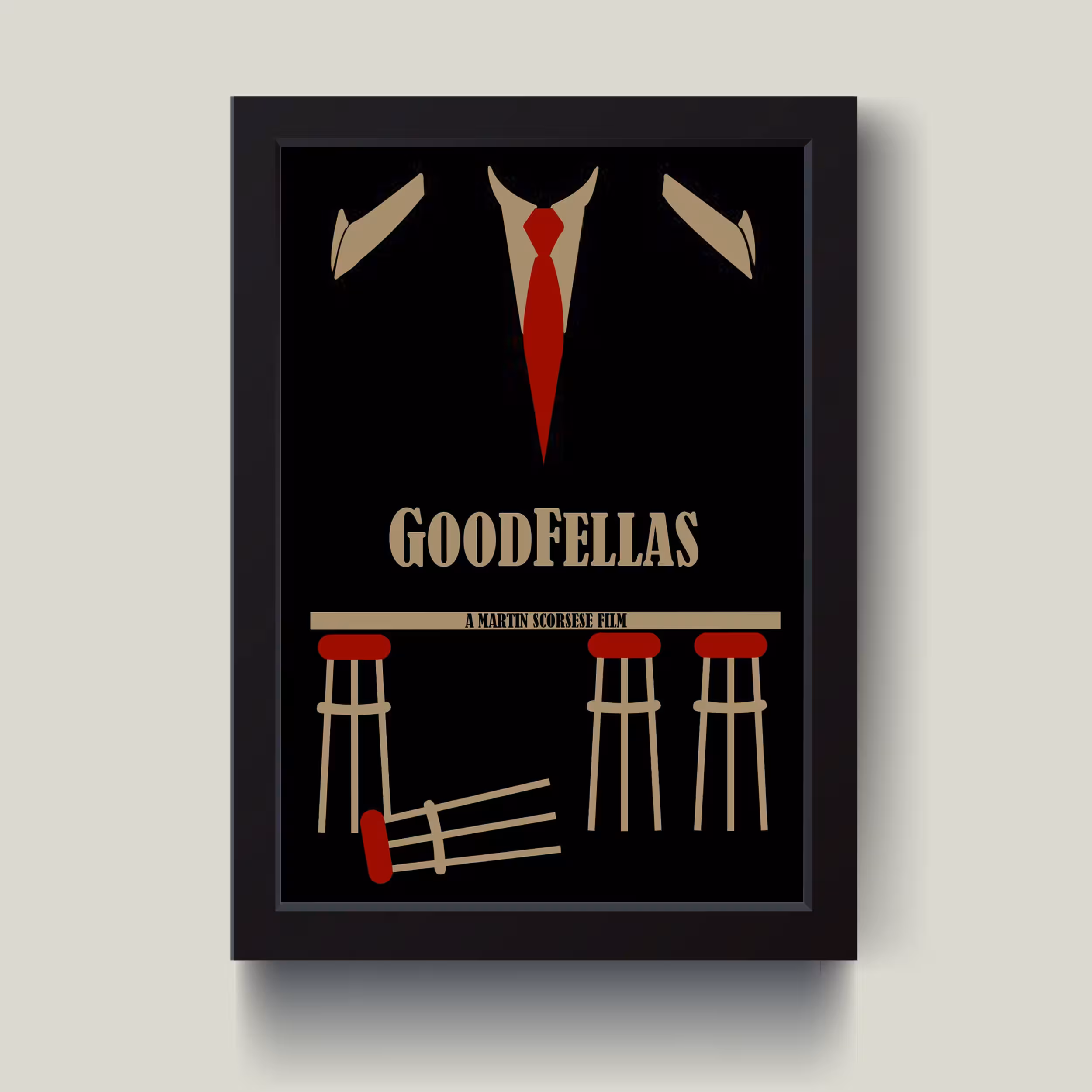 تابلو مدل Good Fellas کدm2509-b