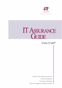 خرید و دانلود نسخه کامل کتاب IT Assurance Guide: Using COBIT