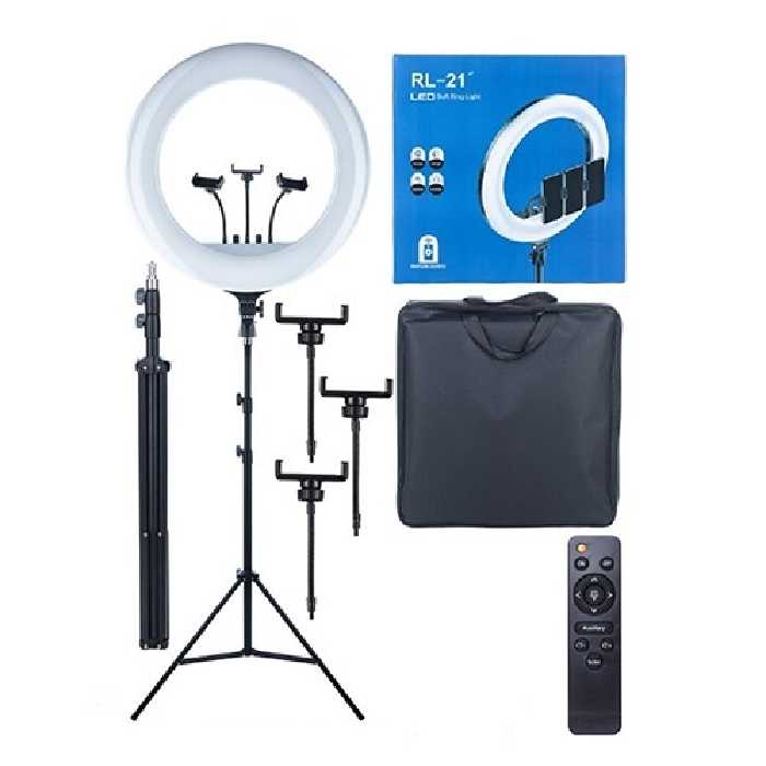 رینگ لایت 21 اینچ مدل RL-21 با پایه