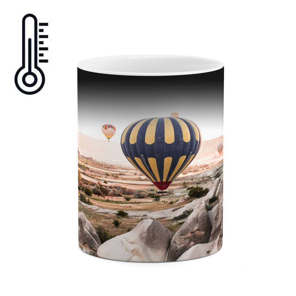 ماگ حرارتی کاکتی طرح بالن مدل mgh14400