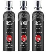 عطر جیبی مردانه برد برند کالکشن مدل مون بلان لجند حجم 25 میلی لیتر مجموعه 3 عددی