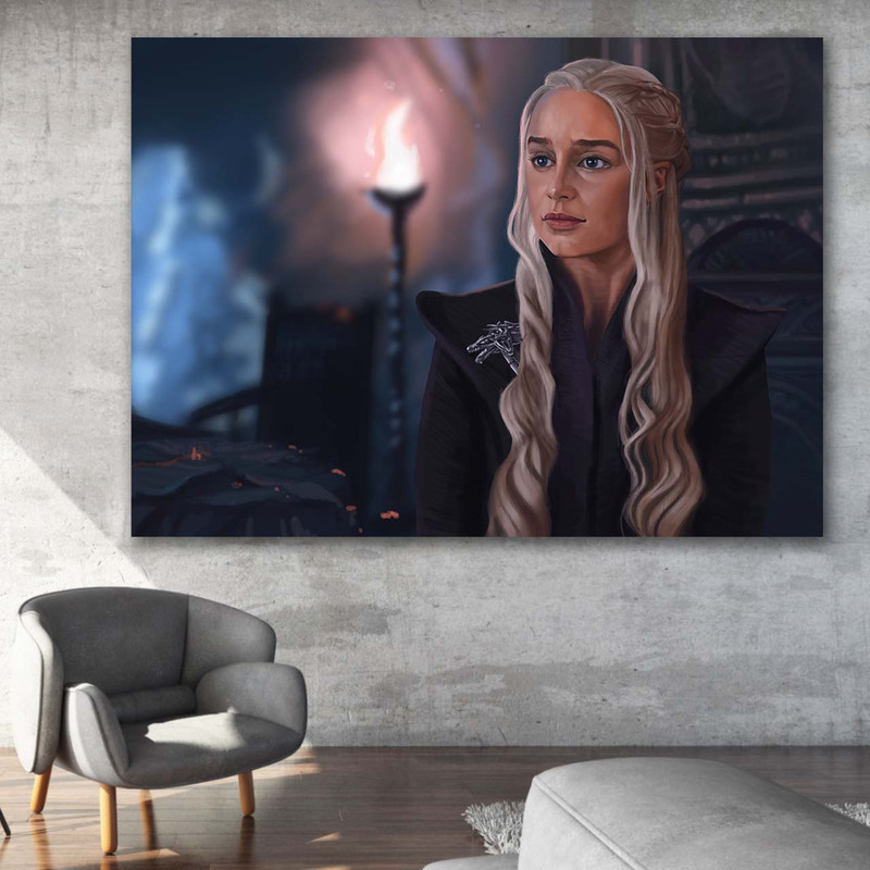 تابلو شاسی طرح Game of Thrones 0777 | دنیای قاب