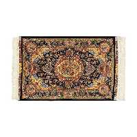 فرش دستبافت یک ونیم متری مدل ابریشم سالاری کد A20