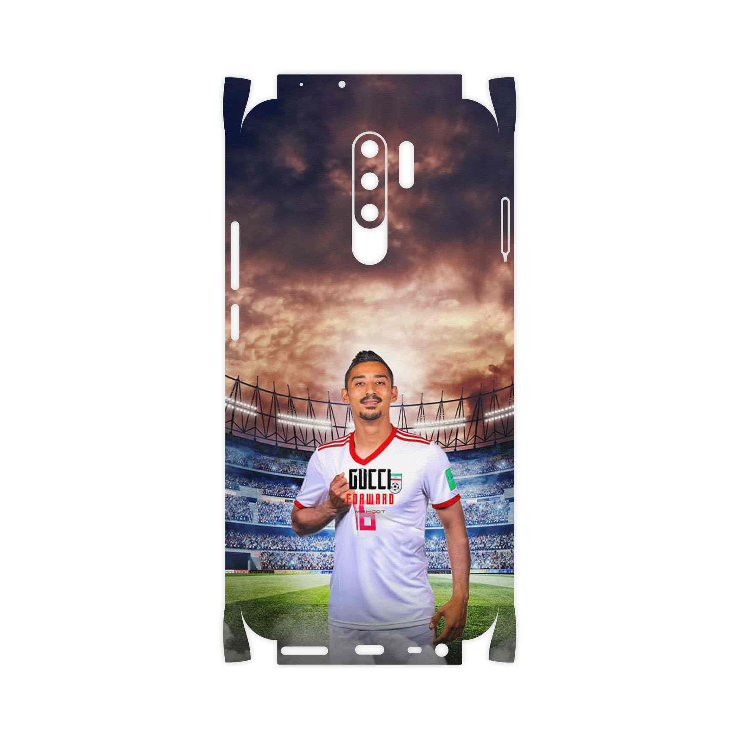 برچسب پوششی ماهوت مدل Reza Ghoochannejhad-FullSkin مناسب برای گوشی موبایل شیائومی Redmi 9