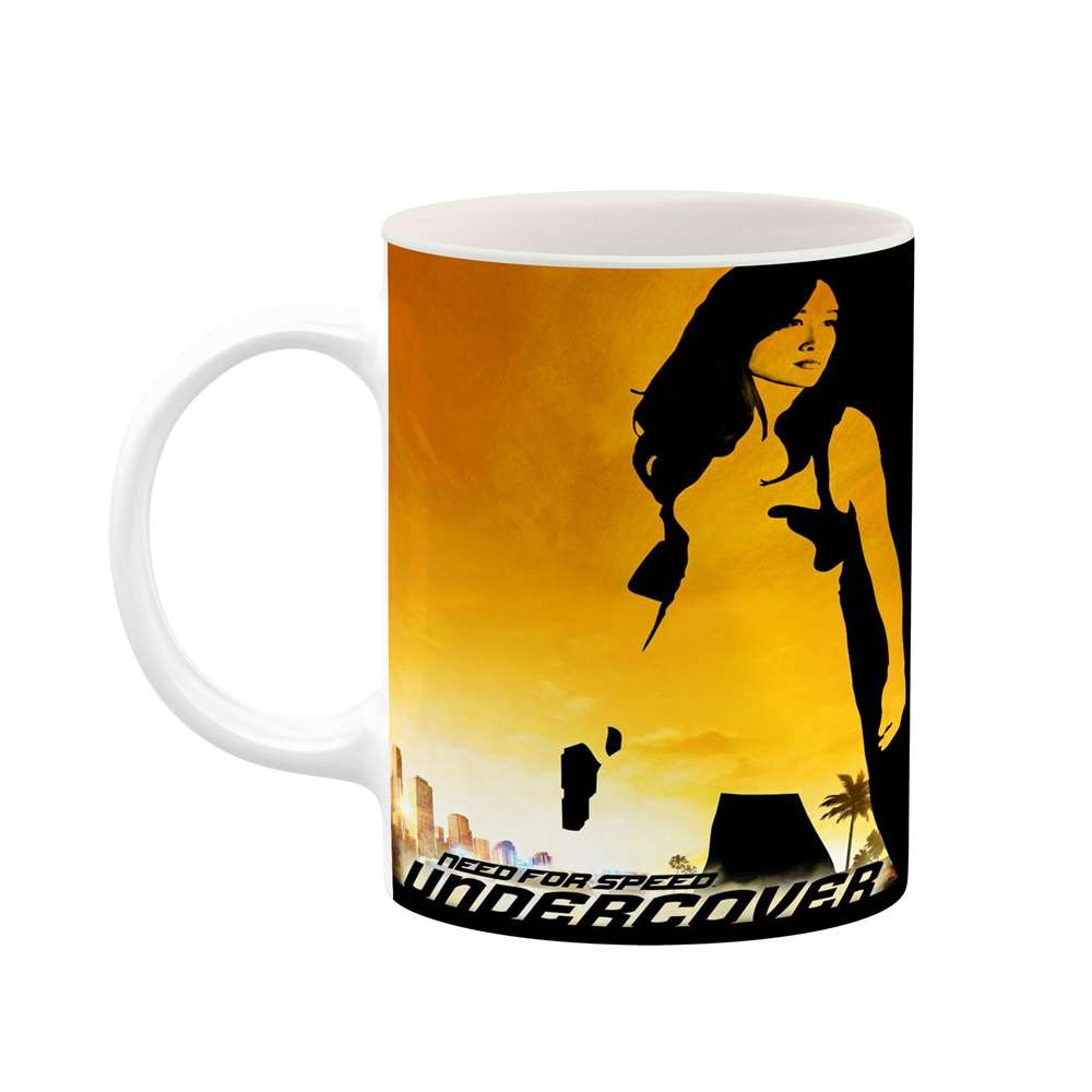 ماگ کاکتی طرح بازی NFS Undercover girl مدل mgh20935