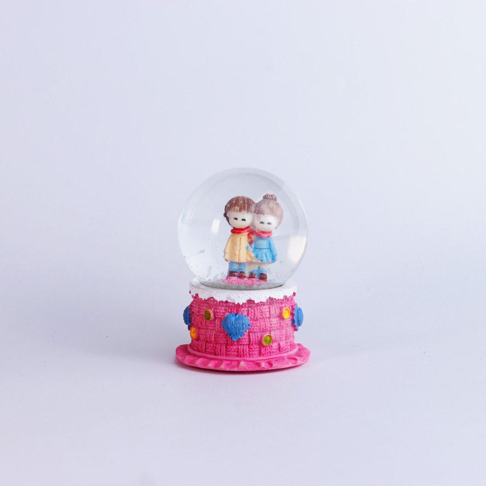 گوی کوچک چراغدار برفی کد B1909