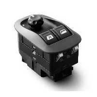 کلید شیشه بالابر و تنظیم آینه جلو پژو 206 تیپ 5 (جدید) - ایمن تک