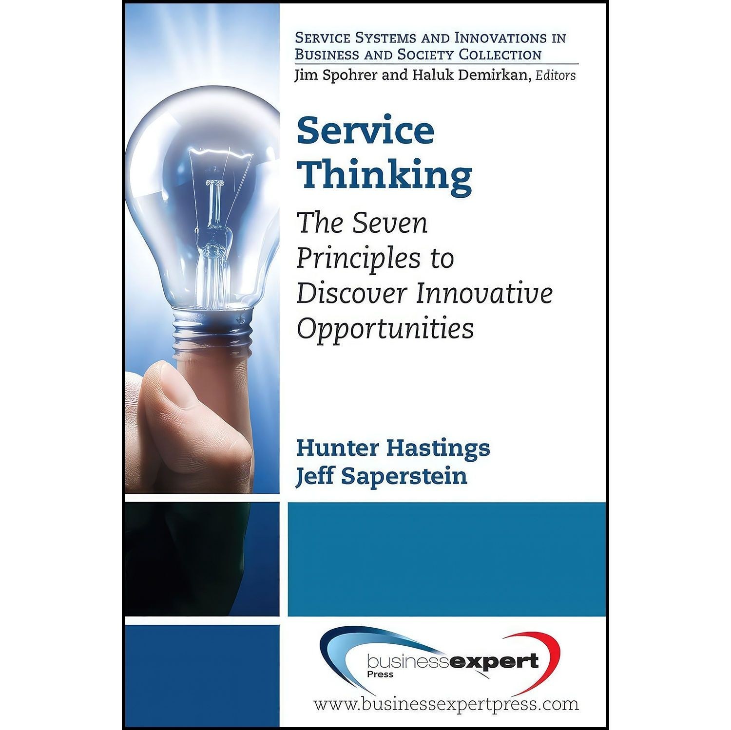 کتاب زبان اصلی Service Thinking اثر Hunter Hastings and Jeff Saperstein
