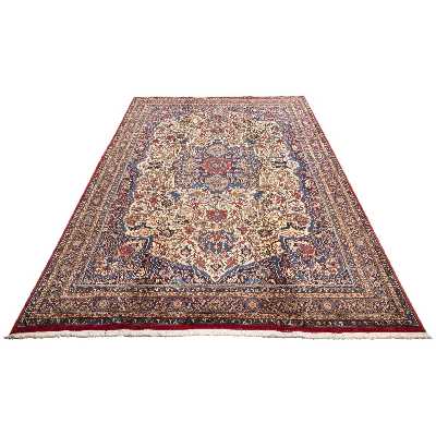 فرش قدیمی دستباف هفت متری سی پرشیا کد 187271