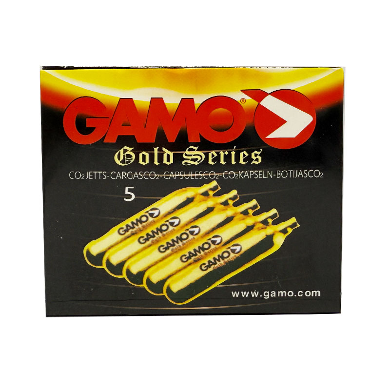 خرید و قیمت کپسول سوخت 12 گرمی گامو مدل co2 پنج عددی طلایی