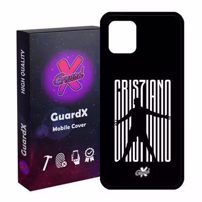 کاور گارد ایکس طرح CR7 مدل Glass10115 مناسب برای گوشی موبایل سامسونگ Galaxy Note 10 Lite