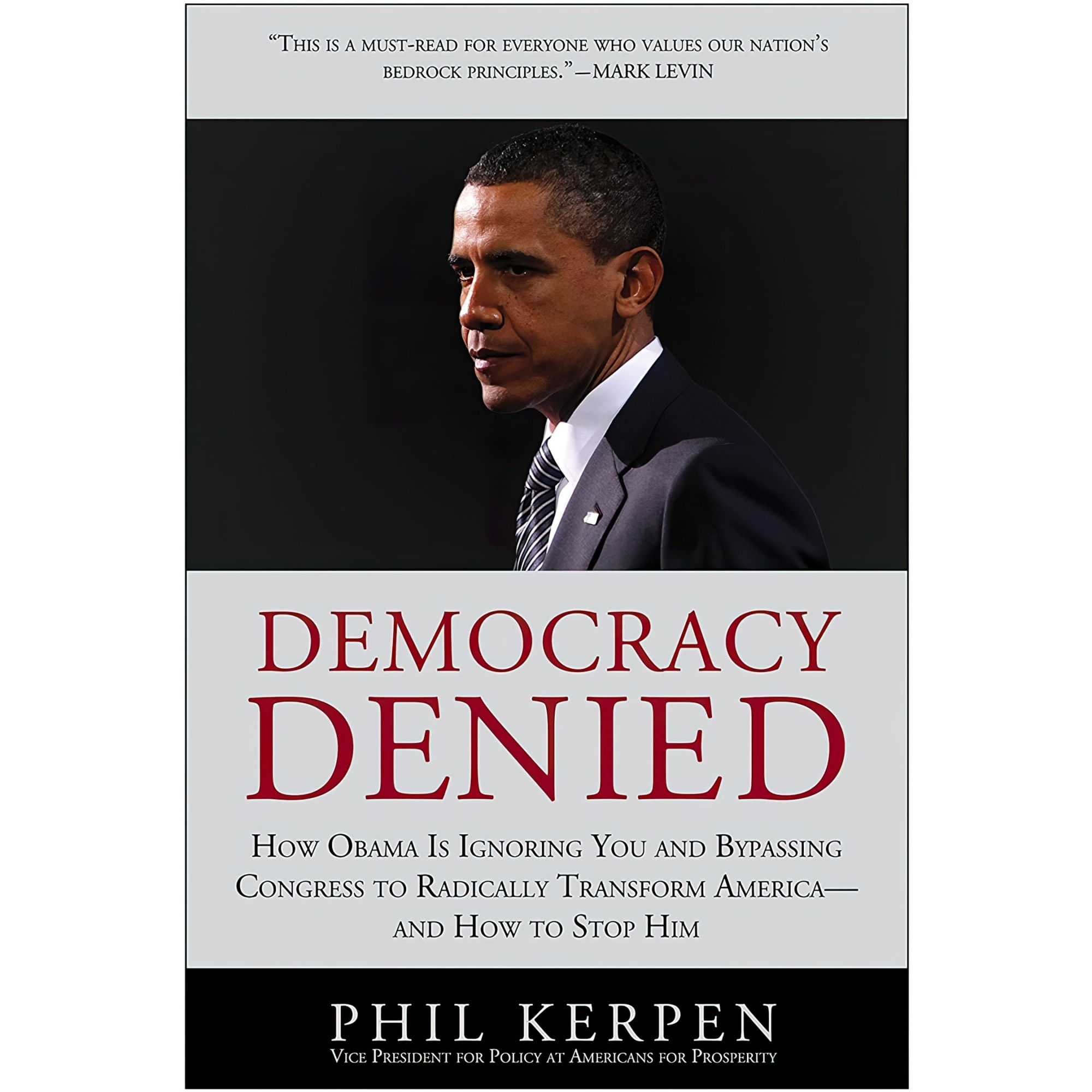 کتاب Democracy Denied اثر Phil Kerpen انتشارات BenBella Books