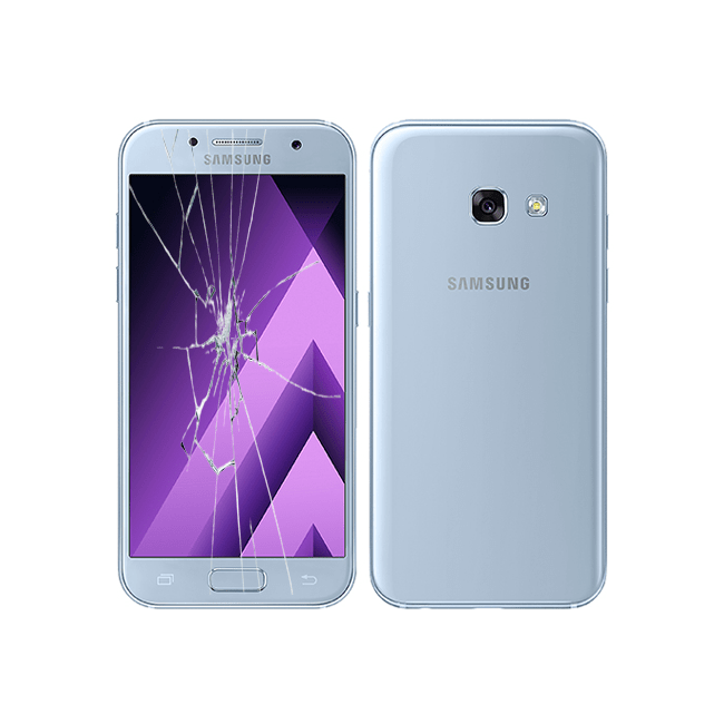 تعویض گلس گوشی موبایل گلکسی (A3 2017 (A320 سامسونگ